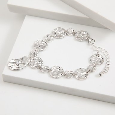 PULSERA BLANDA TREASURE PLATEADA TATIENNE - 1