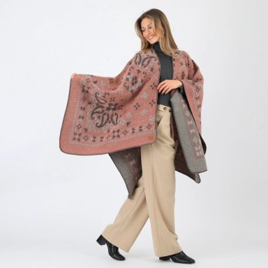 PONCHO SVEN PINK TATIENNE - 2