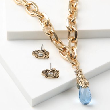 SET DE COLLAR CLOE DORADO TATIENNE - 1