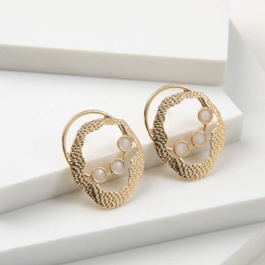 AROS PEGADOS ARIA DORADO TATIENNE - 1