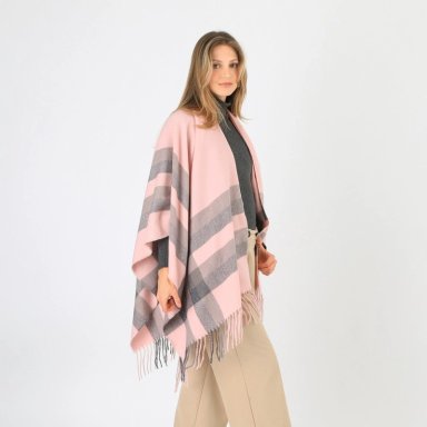 PONCHO PUKA ROSADO TATIENNE - 2