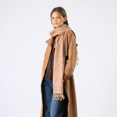 PAÑUELO JACQUARD KARLA BEIGE TATIENNE - 2