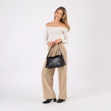 CARTERA BANDOLERA MALVA NEGRO TATIENNE - 3