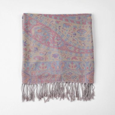 PAÑUELO JACQUARD KARLA MORADO TATIENNE - 1