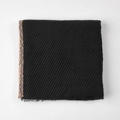 PAÑUELO LISO IRIS NEGRO TATIENNE - 1