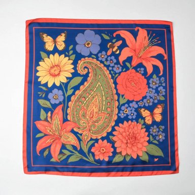 PAÑUELO BANDANA VERA AZUL TATIENNE - 1