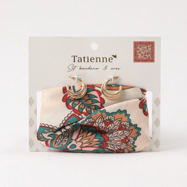 BANDANA SET ZURI ROJO TATIENNE - 1