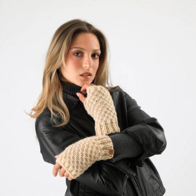 GUANTE ATENAS BEIGE TATIENNE - 1