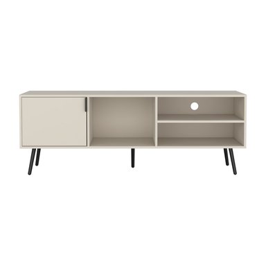 RACK TV FMFURNITURE BEIGE 65' CON 1 PUERTA ABATIBLE FM 043B - 2