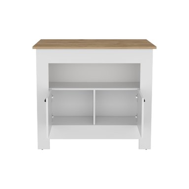 MUEBLE COCINA FMFURNITURE ISLA 2 PUERTAS FM-005B BLANCO - 2