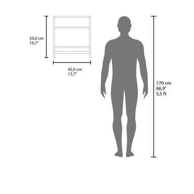 MUEBLE BAÑO FMFURNITURE BOTIQUIN 2 PUERTAS FM 007B BLANCO - 8