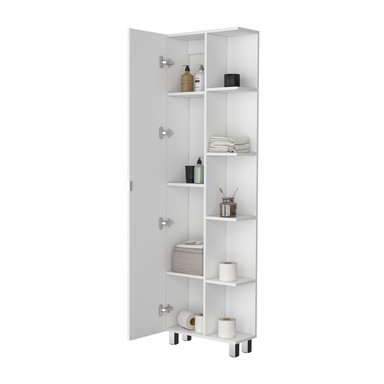 ESTANTE FMFURNITURE ORGANIZADOR BAÑO 9 REPISAS FM 002B BLANCO - 4