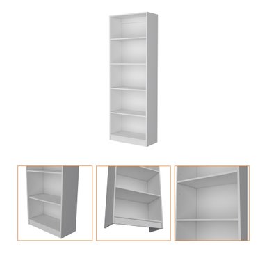 ESTANTE 4 REPISAS FM-019B BLANCO - 3
