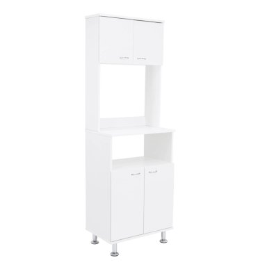 MUEBLE MICROONDAS 4 PUERTAS FM-011B BLANCO - 2