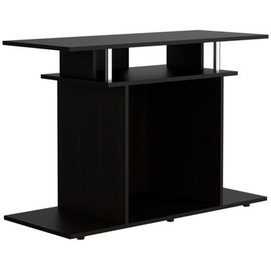 RACK TV 40' CON VARIAS REPISAS FM-028W - NEGRO - 1