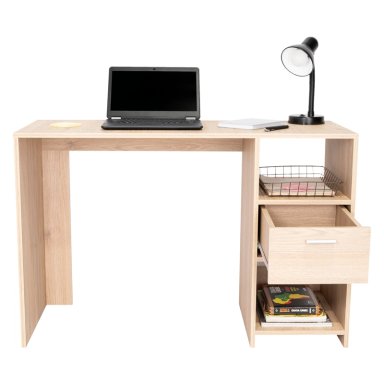 ESCRITORIO 1 CAJON FM-021C CAFÉ CLARO - 4