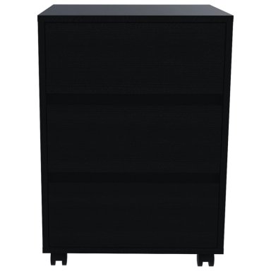 CAJONERA CON RUEDAS FM-007N NEGRO - 2