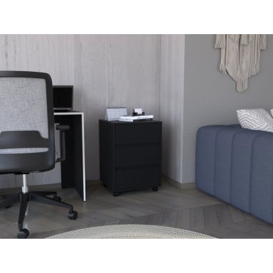 CAJONERA CON RUEDAS FM-007N NEGRO - 5