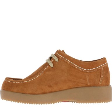 ZAPATO CUERO NIÑO NAVAJO MARRÓN - 3