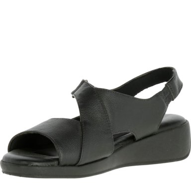 SANDALIAS MUJER HUSH-PUPPIES CUERO NEGRO LIFESTYLE 2 - 2