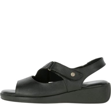 SANDALIAS MUJER HUSH-PUPPIES CUERO NEGRO LIFESTYLE 2 - 4