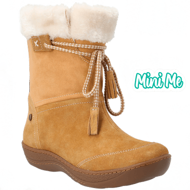 BOTA CUERO NIÑA LAKEY-K CAFÉ [26 - 29] - 1