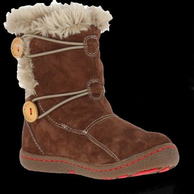 BOTA CUERO NIÑA NEW DAKOTA EN COLOR CAFE HUSH PUPPIES - 1