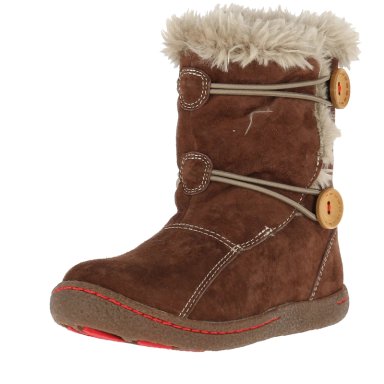 BOTA CUERO NIÑA NEW DAKOTA EN COLOR CAFE HUSH PUPPIES - 2