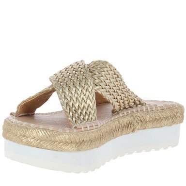 SANDALIA TROPEZ DORADO - 3