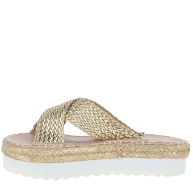 SANDALIA TROPEZ DORADO - 4