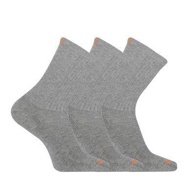 CALCETIN OUTDOOR ACCESS COTTON CREW 3 GRIS CLARO UNISEX - 1