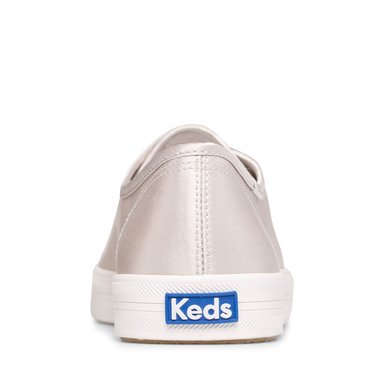 ZAPATILLAS MUJER KEDS CASUALES GRIS KICKSTART METALLIC - 4