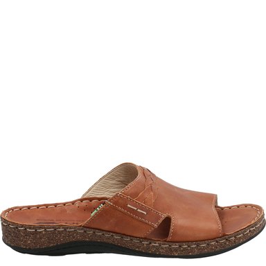 SANDALIAS MUJER ROCKFORD CUERO CAFÉ MARIPI - 1