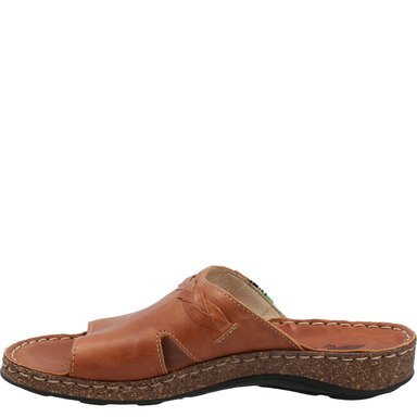 SANDALIAS MUJER ROCKFORD CUERO CAFÉ MARIPI - 6