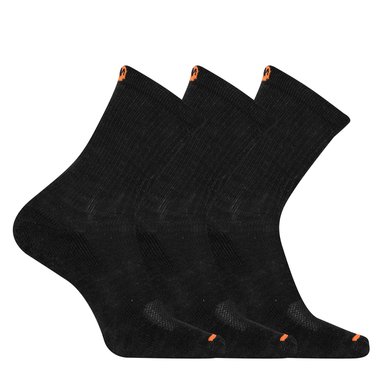 CALCETÍN UNISEX MERRELL ACCESS COTTON CREW 3 OUTDOOR NEGRO - 1