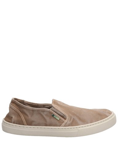 ZAPATOS SLIP ON HOMBRE ROCKFORD TEXTIL CAFE  CLARO KEA - 1