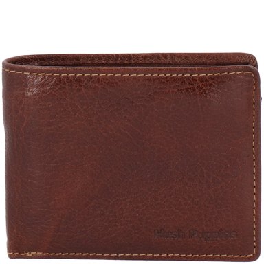BILLETERA CUERO HOMBRE VN VOLANTE CAFÉ HUSH PUPPIES - 1