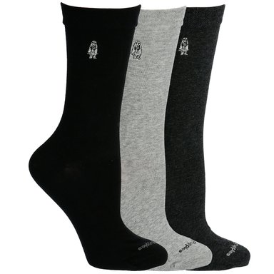 PACK X3 CALCETINES MUJER HUSH-PUPPIES NONTIGHT NEGRO - 1