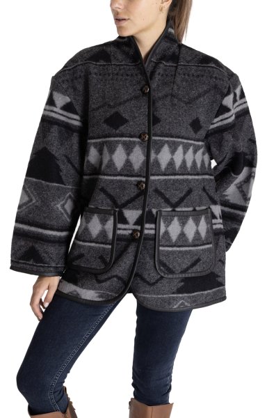 CHAQUETA ROCKFORD CARCASONA GRIS MUJER - 5