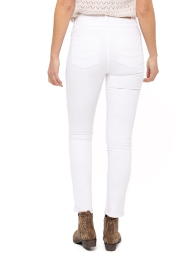 JEANS ROCKFORD NATURAL FLEX LEMAN BLANCO MUJER - 2