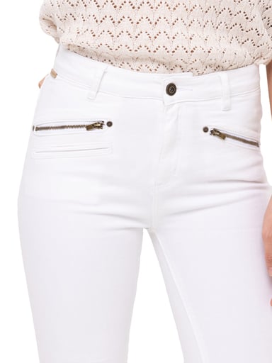 JEANS ROCKFORD NATURAL FLEX LEMAN BLANCO MUJER - 4