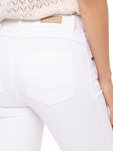 JEANS ROCKFORD NATURAL FLEX LEMAN BLANCO MUJER - 5