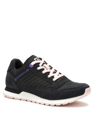 ZAPATILLAS MUJER CAT CASUALES NEGRO VENTURA - 1