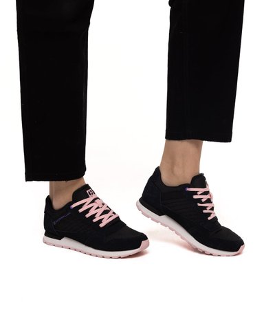 ZAPATILLAS MUJER CAT CASUALES NEGRO VENTURA - 2