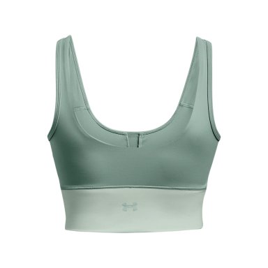 POLERA SIN MANGAS CROP MERIDIAN MUJER GRIS UNDER ARMOUR - 2