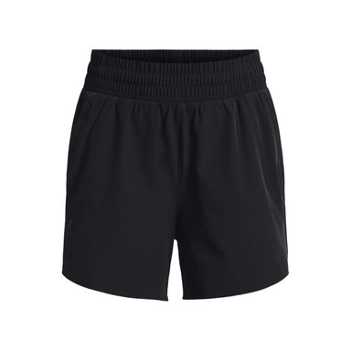 SHORT TRAINING UA FLEX WOVEN 13CM NEGRO MUJER - 1