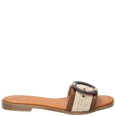SANDALIA ROCKFORD MUJER ROSOLA BEIGE - 1