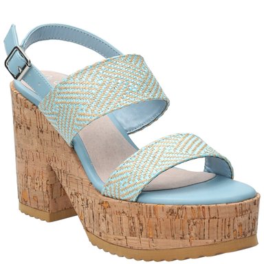 SANDALIAS MUJER AZALEIA CELESTE HATRIA - 1
