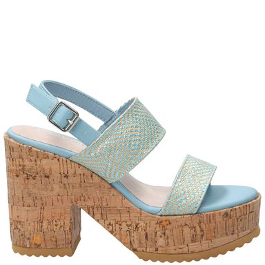 SANDALIAS MUJER AZALEIA CELESTE HATRIA - 3