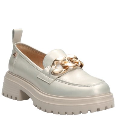 MOCASIN HUSH PUPPIES MUJER LEBONI DORADO - 1